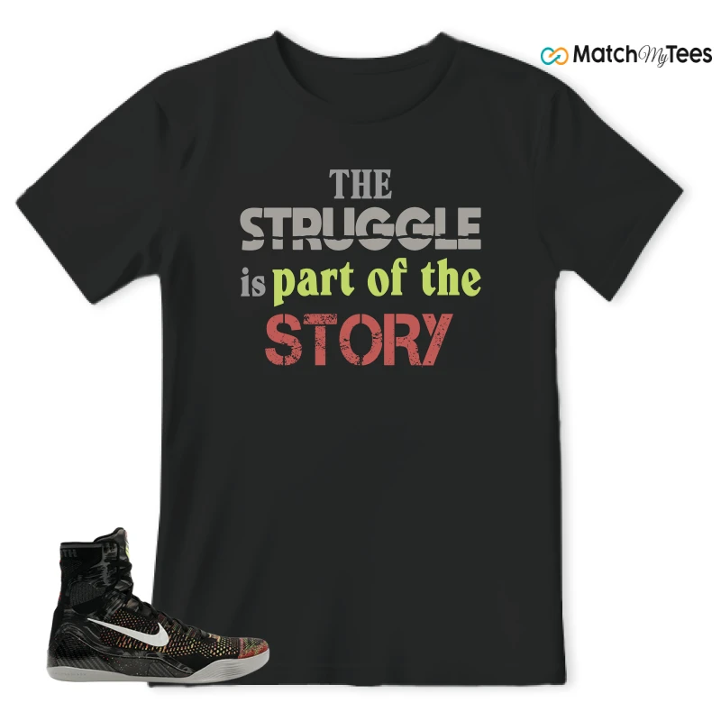 NIKE KOBE 9 ELITE MASTERPIECE SNEAKER Matching Tees t-shirt