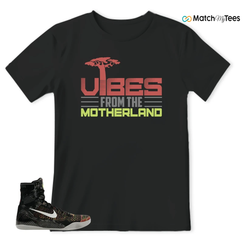 NIKE KOBE 9 ELITE MASTERPIECE SNEAKER Matching Tees t-shirt