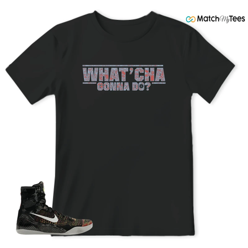 NIKE KOBE 9 ELITE MASTERPIECE SNEAKER Matching Tees t-shirt