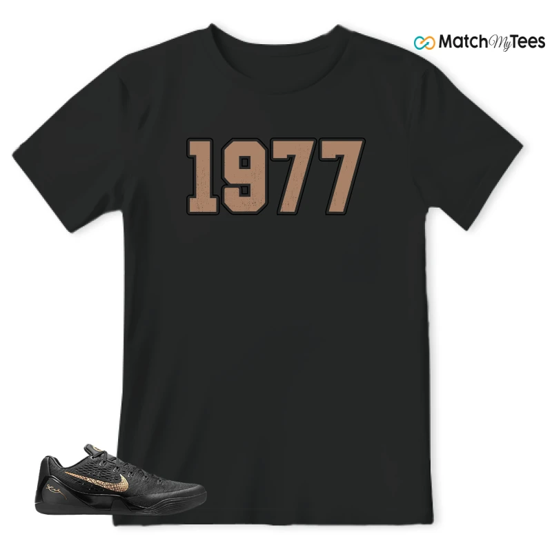 NIKE KOBE 9 EM GIFT OF MAMBA SNEAKER Matching Tees t-shirt