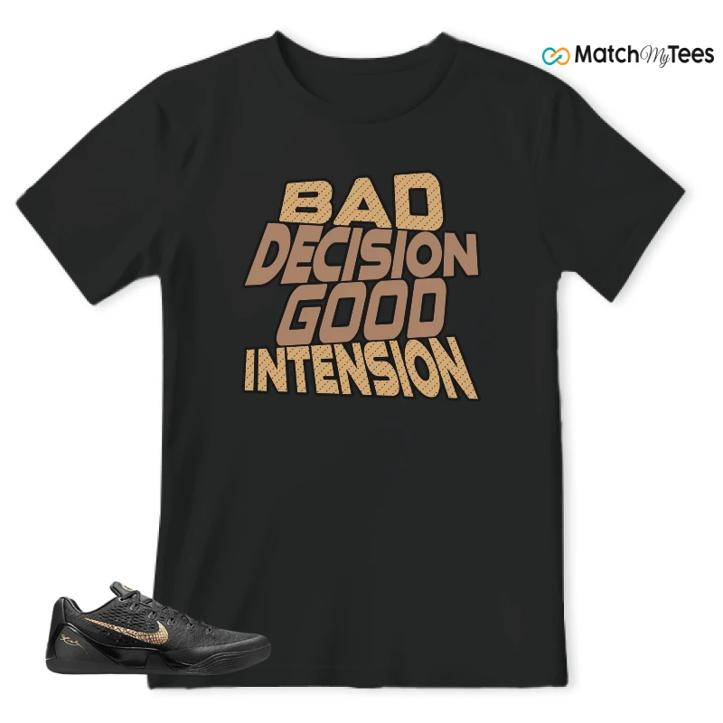 NIKE KOBE 9 EM GIFT OF MAMBA SNEAKER Matching Tees t-shirt