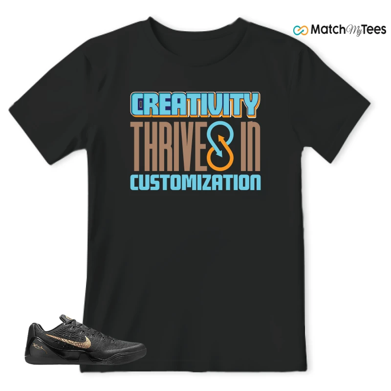 NIKE KOBE 9 EM GIFT OF MAMBA SNEAKER Matching Tees t-shirt