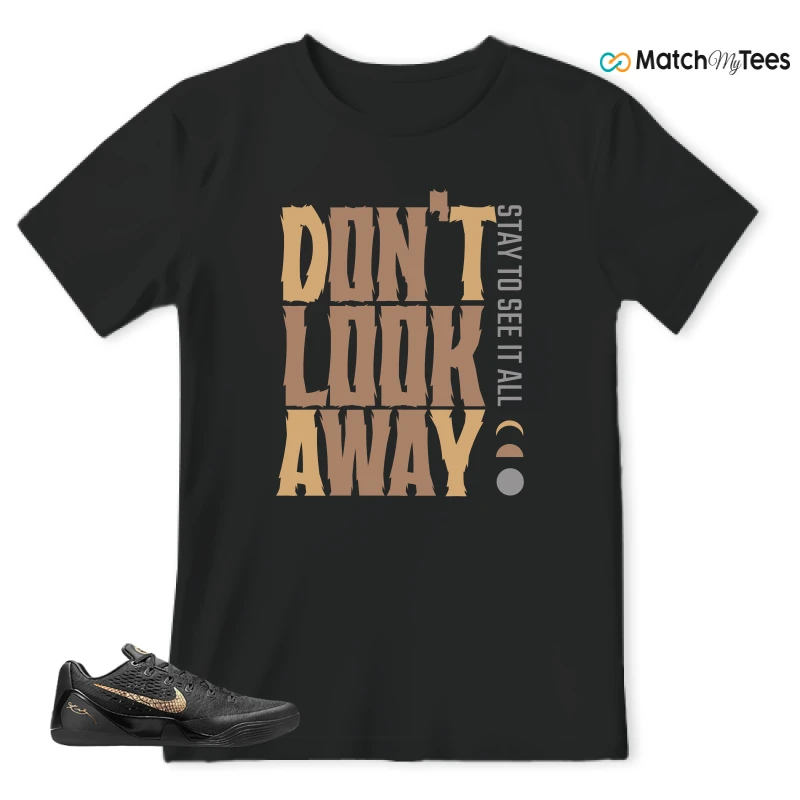 NIKE KOBE 9 EM GIFT OF MAMBA SNEAKER Matching Tees t-shirt