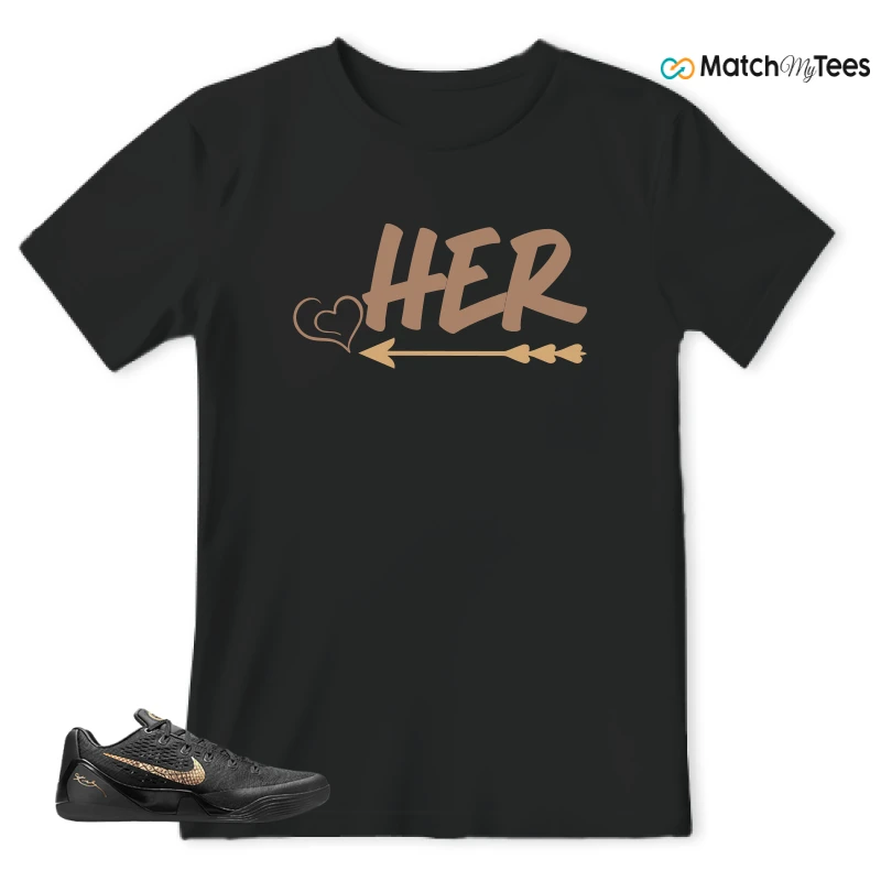 NIKE KOBE 9 EM GIFT OF MAMBA SNEAKER Matching Tees T-shirt for Men