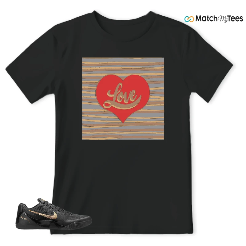 NIKE KOBE 9 EM GIFT OF MAMBA SNEAKER Matching Tees t-shirt