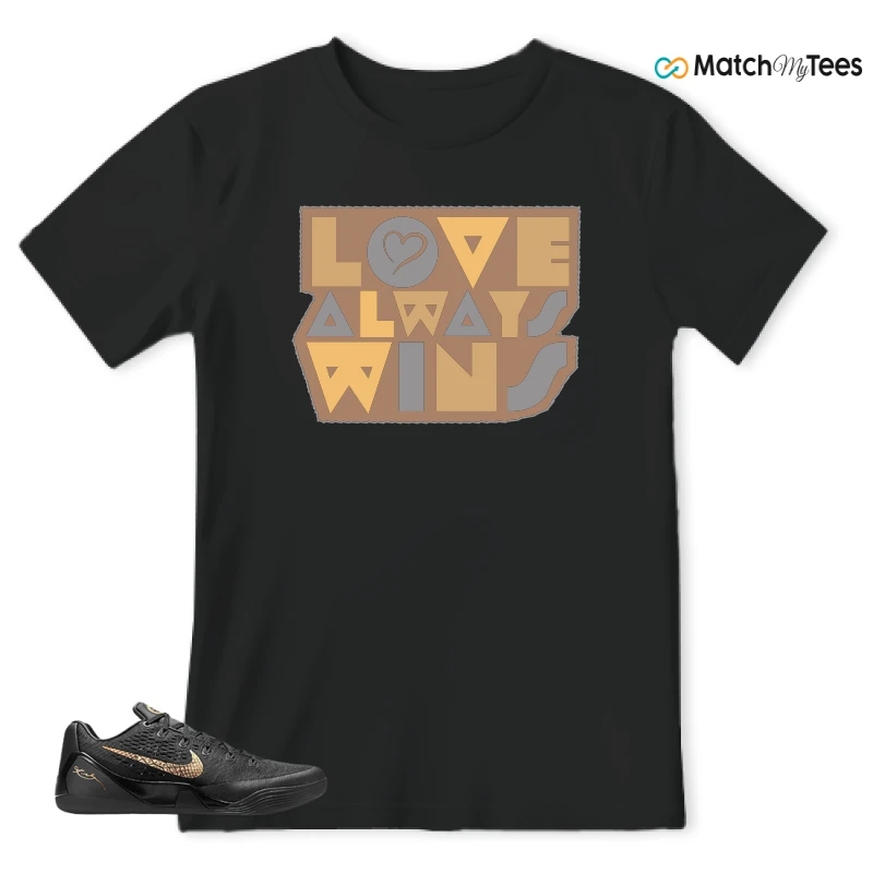 NIKE KOBE 9 EM GIFT OF MAMBA SNEAKER Matching Tees t-shirt