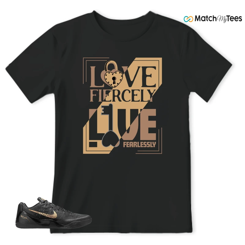 NIKE KOBE 9 EM GIFT OF MAMBA SNEAKER Matching Tees t-shirt