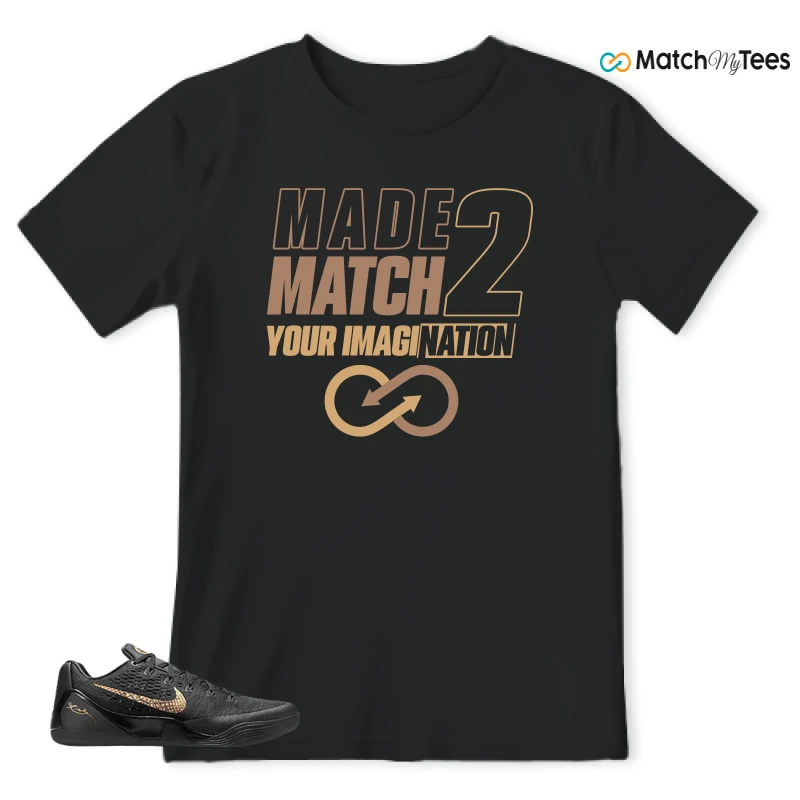 NIKE KOBE 9 EM GIFT OF MAMBA SNEAKER Matching Tees t-shirt