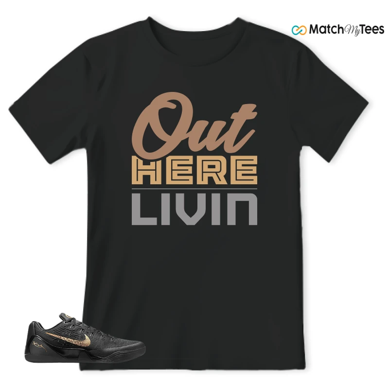 NIKE KOBE 9 EM GIFT OF MAMBA SNEAKER Matching Tees t-shirt