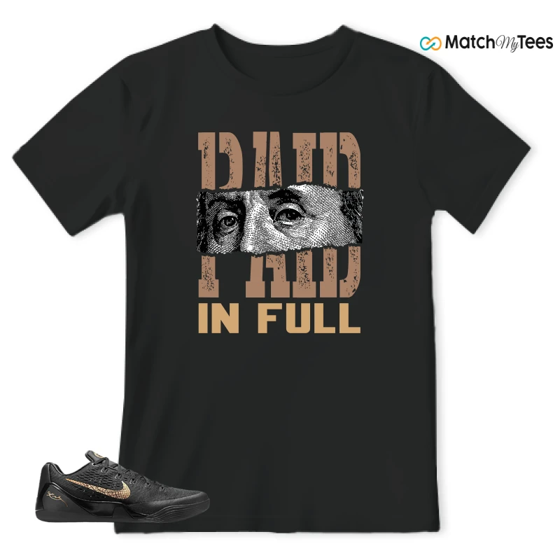 NIKE KOBE 9 EM GIFT OF MAMBA SNEAKER Matching Tees t-shirt