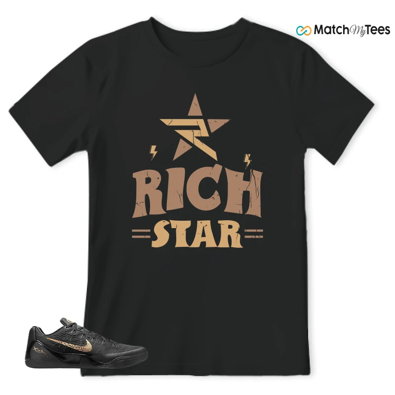 NIKE KOBE 9 EM GIFT OF MAMBA SNEAKER Matching Tees t-shirt