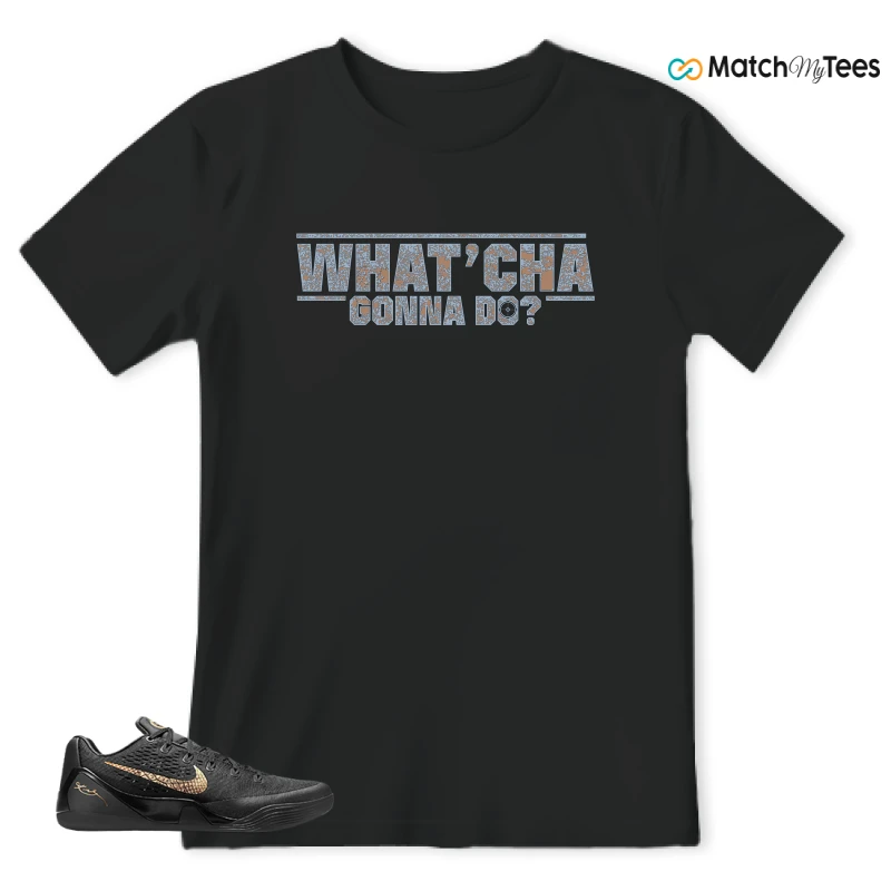 NIKE KOBE 9 EM GIFT OF MAMBA SNEAKER Matching Tees t-shirt