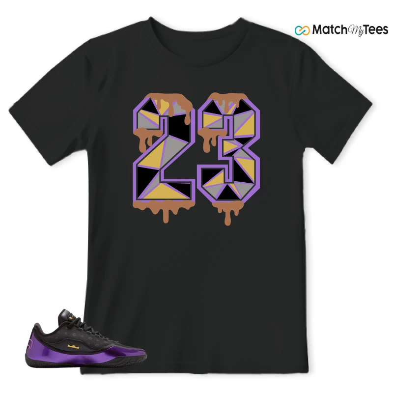 NIKE LEBRON 23 EP CHOSEN SOLID OUTSOLE SNEAKER Matching Tees t-shirt