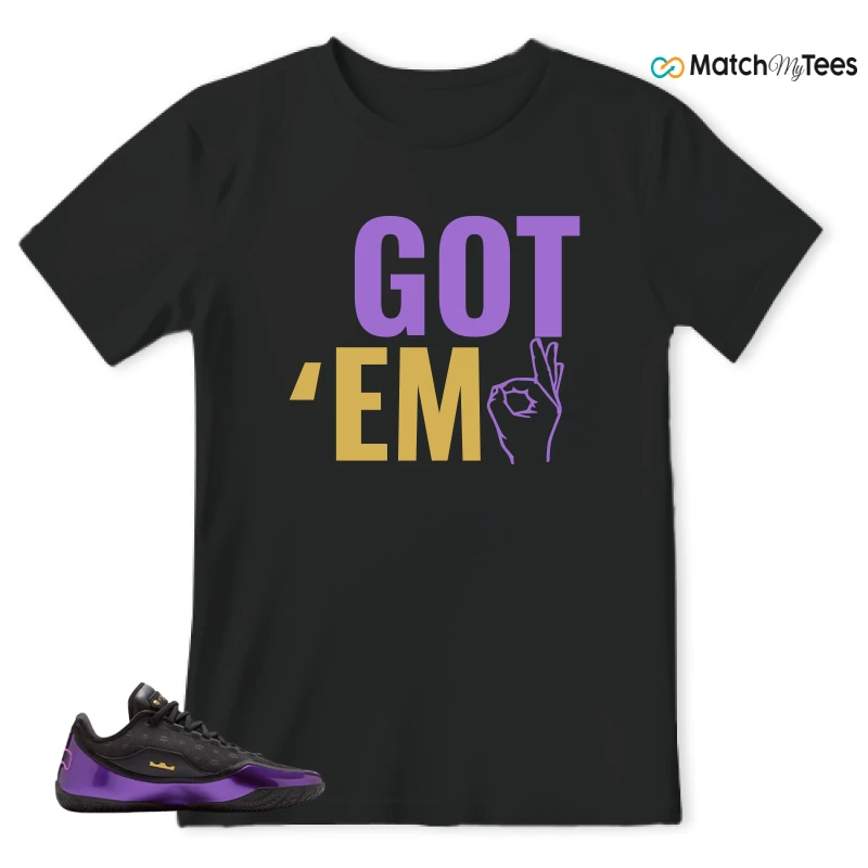 NIKE LEBRON 23 EP CHOSEN SOLID OUTSOLE SNEAKER Matching Tees t-shirt