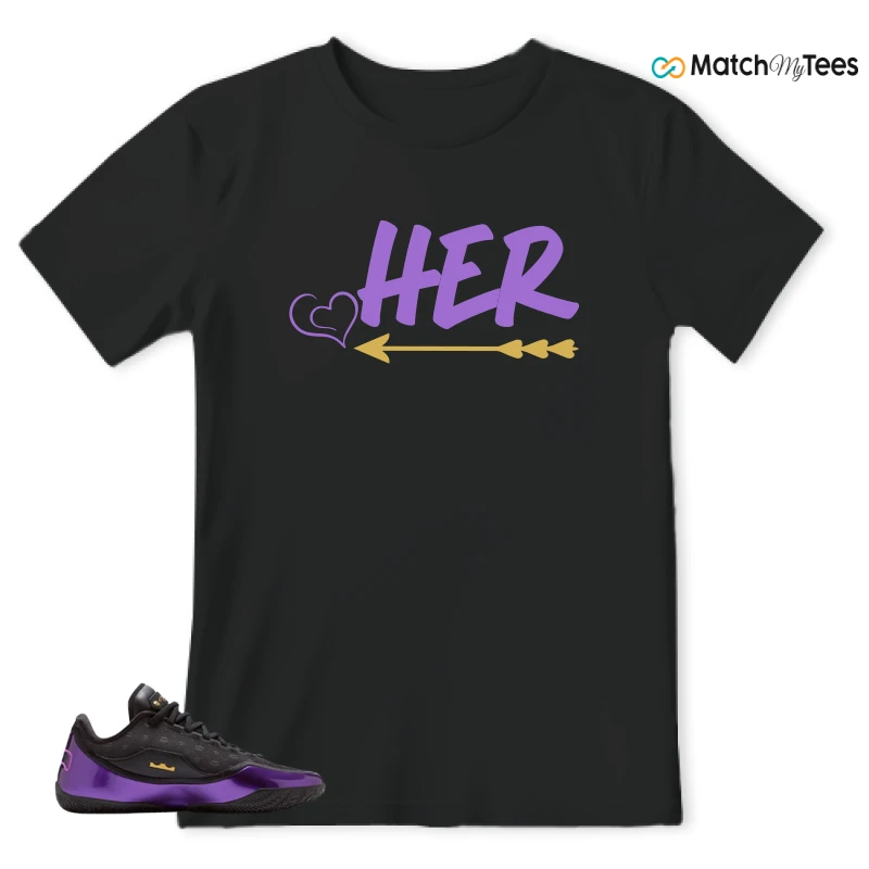 NIKE LEBRON 23 EP CHOSEN SOLID OUTSOLE SNEAKER Matching Tees t-shirt