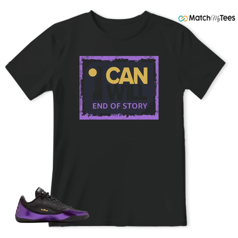 NIKE LEBRON 23 EP CHOSEN SOLID OUTSOLE SNEAKER Matching Tees t-shirt