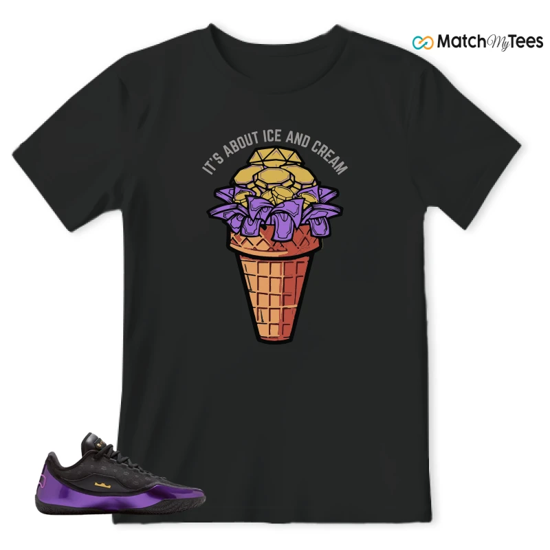 NIKE LEBRON 23 EP CHOSEN SOLID OUTSOLE SNEAKER Matching Tees t-shirt