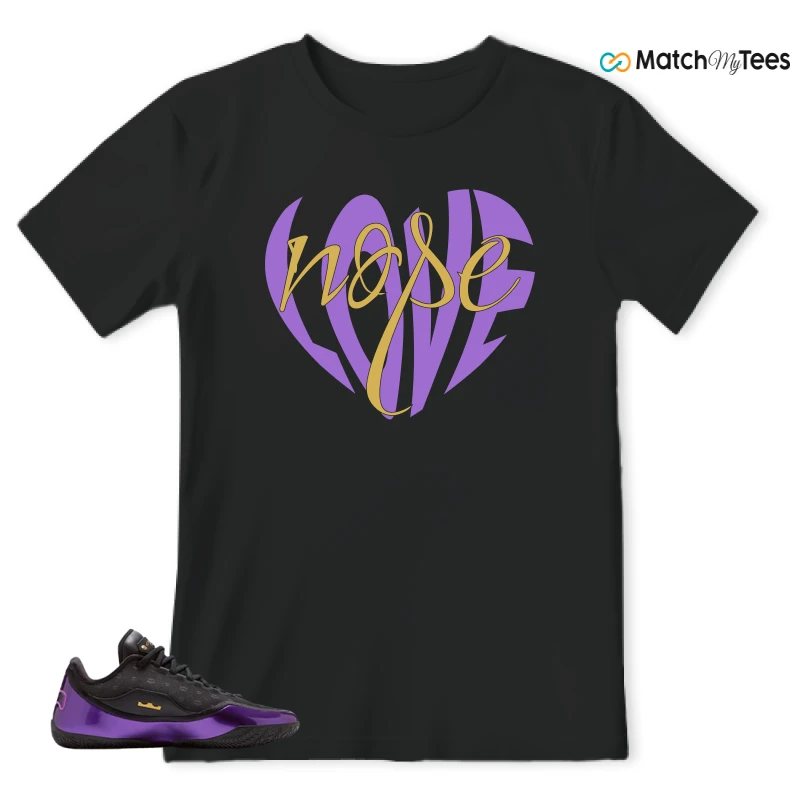 NIKE LEBRON 23 EP CHOSEN SOLID OUTSOLE SNEAKER Matching Tees t-shirt