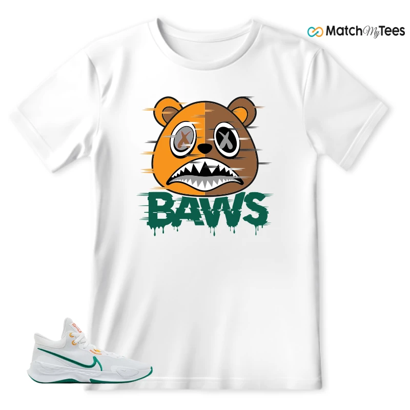 NIKE RENEW ELEVATE 3 WHITE MALACHITE SNEAKER Matching Tees t-shirt