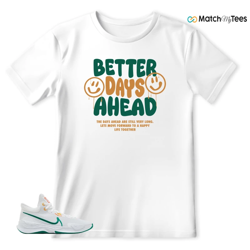 NIKE RENEW ELEVATE 3 WHITE MALACHITE SNEAKER Matching Tees t-shirt