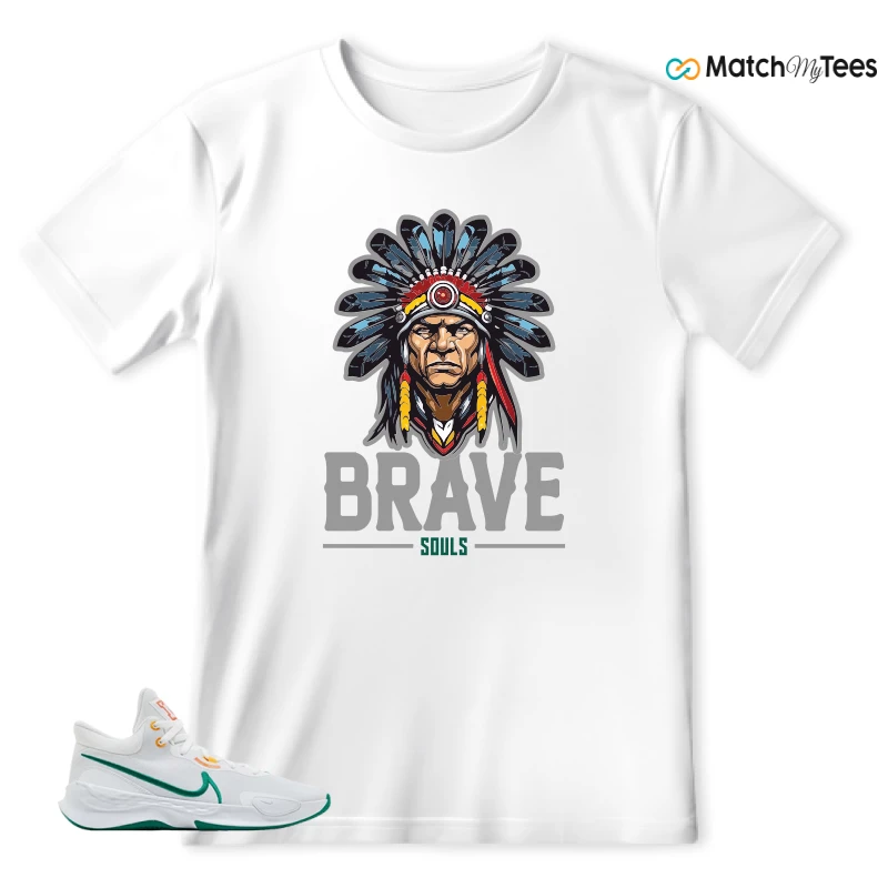 NIKE RENEW ELEVATE 3 WHITE MALACHITE SNEAKER Matching Tees t-shirt