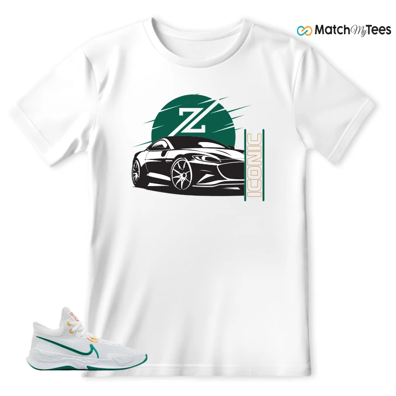 NIKE RENEW ELEVATE 3 WHITE MALACHITE SNEAKER Matching Tees t-shirt
