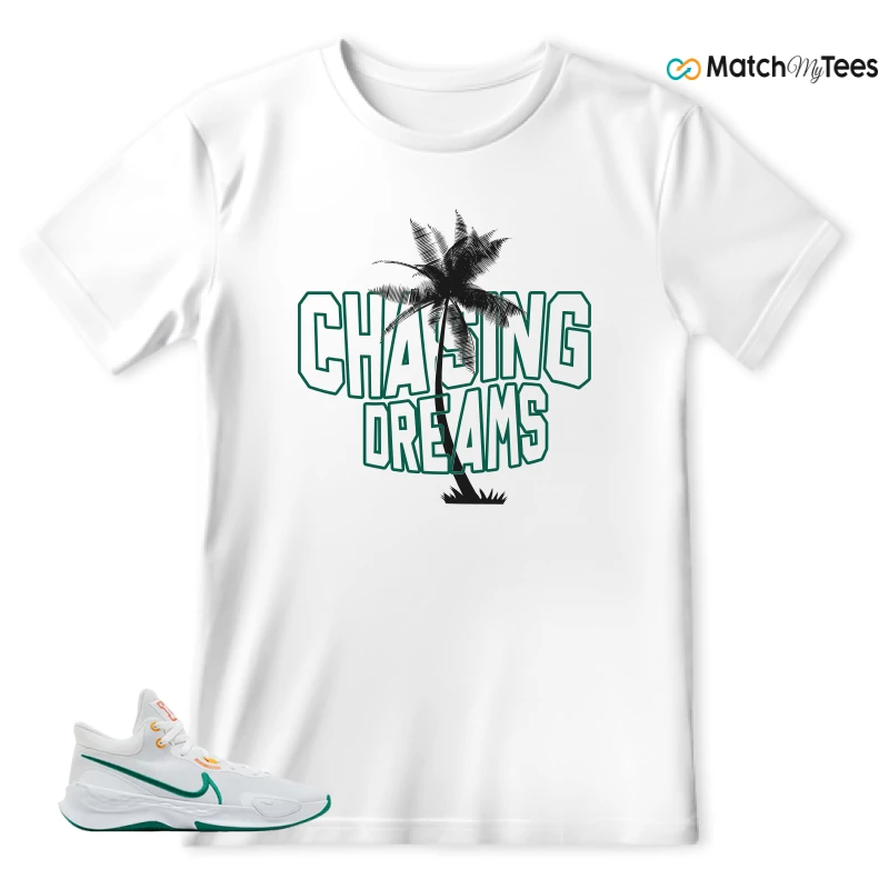 NIKE RENEW ELEVATE 3 WHITE MALACHITE SNEAKER Matching Tees t-shirt