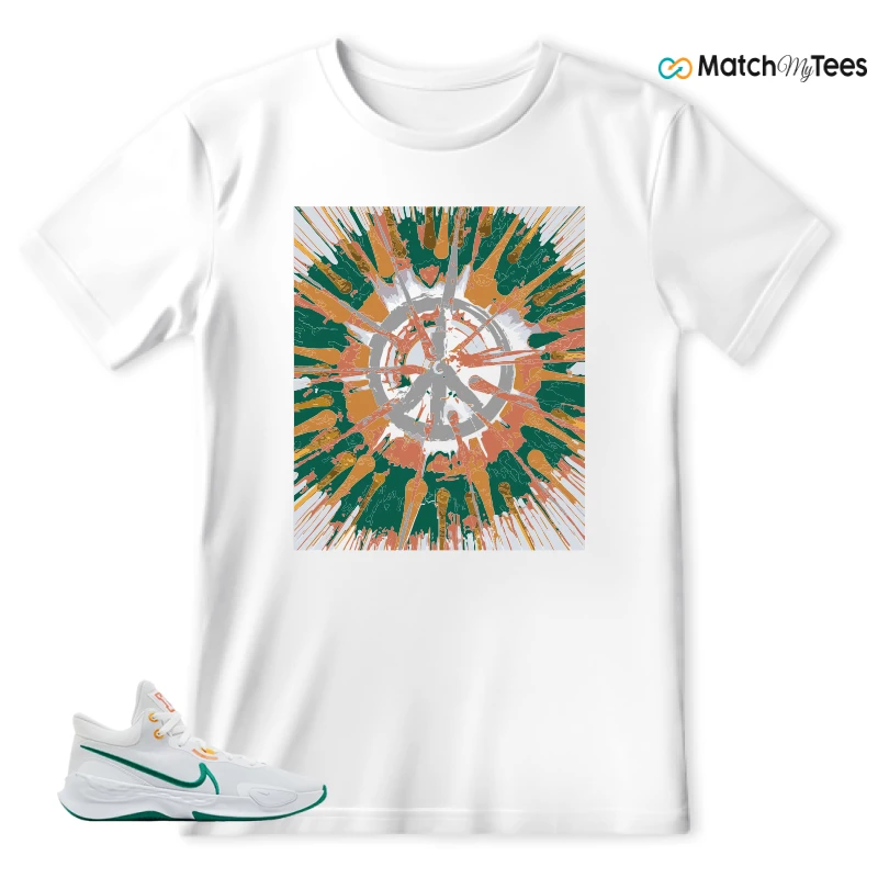 NIKE RENEW ELEVATE 3 WHITE MALACHITE SNEAKER Matching Tees t-shirt