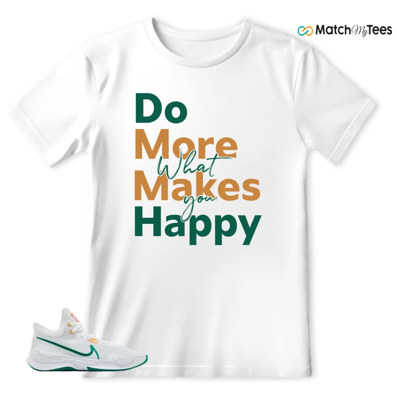 NIKE RENEW ELEVATE 3 WHITE MALACHITE SNEAKER Matching Tees t-shirt