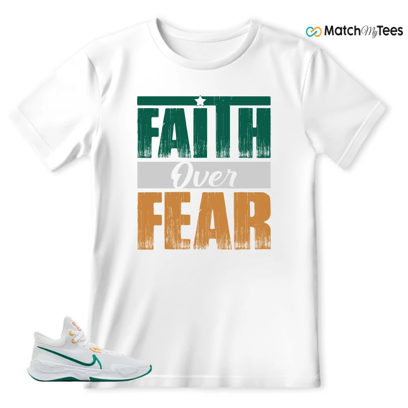 NIKE RENEW ELEVATE 3 WHITE MALACHITE SNEAKER Matching Tees t-shirt