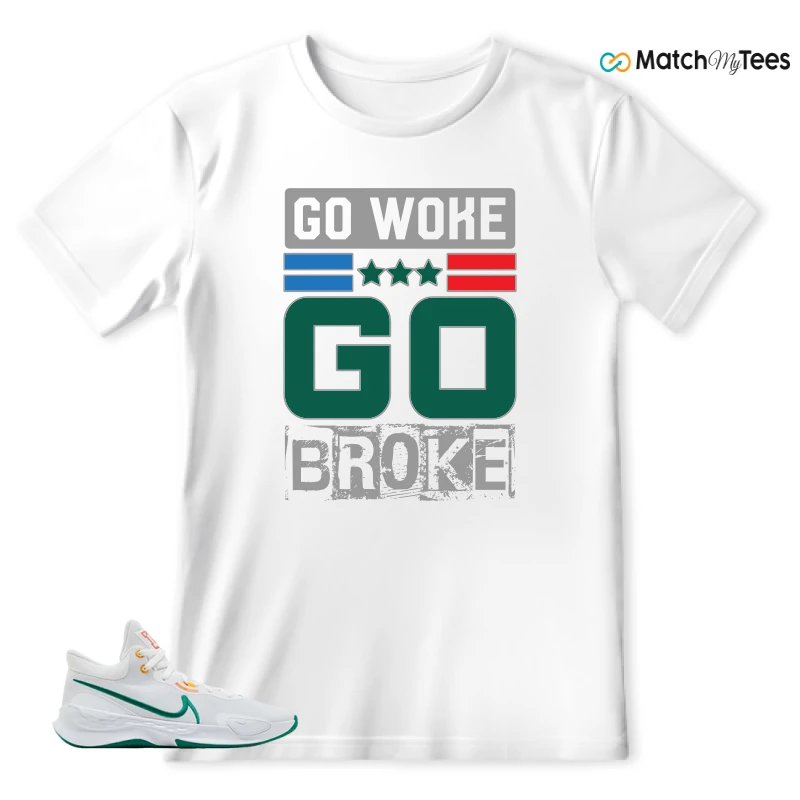 NIKE RENEW ELEVATE 3 WHITE MALACHITE SNEAKER Matching Tees t-shirt