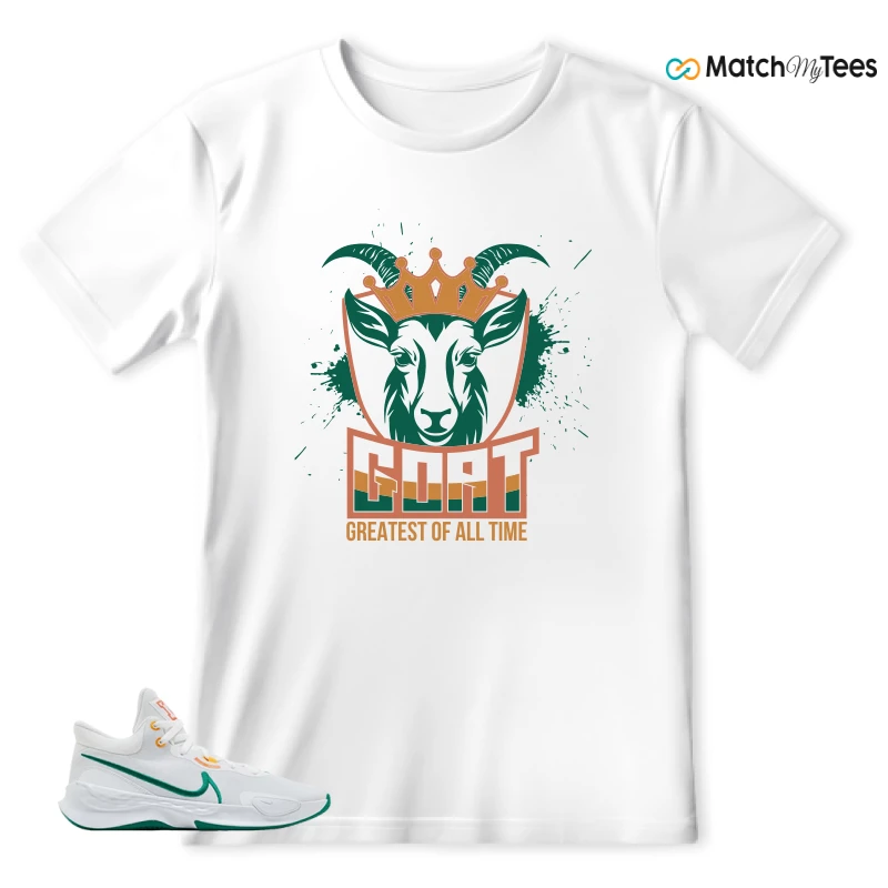 NIKE RENEW ELEVATE 3 WHITE MALACHITE SNEAKER Matching Tees t-shirt