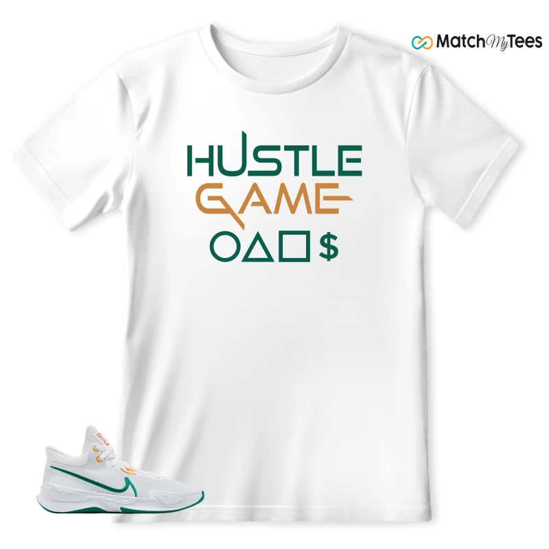 NIKE RENEW ELEVATE 3 WHITE MALACHITE SNEAKER Matching Tees t-shirt