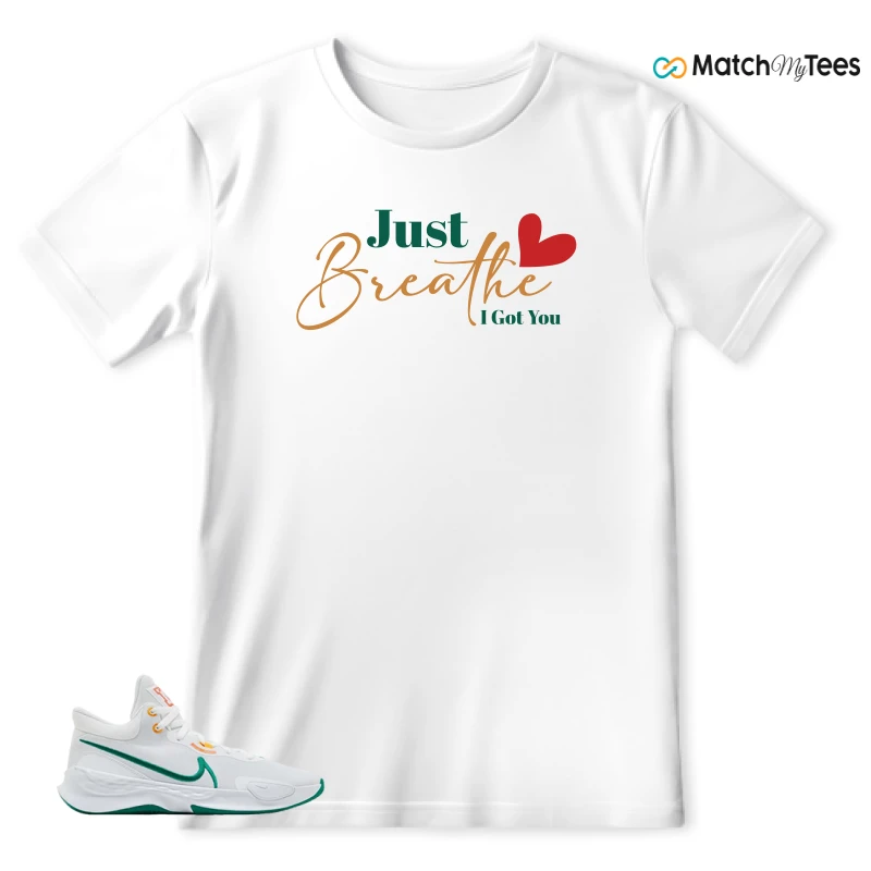 NIKE RENEW ELEVATE 3 WHITE MALACHITE SNEAKER Matching Tees t-shirt