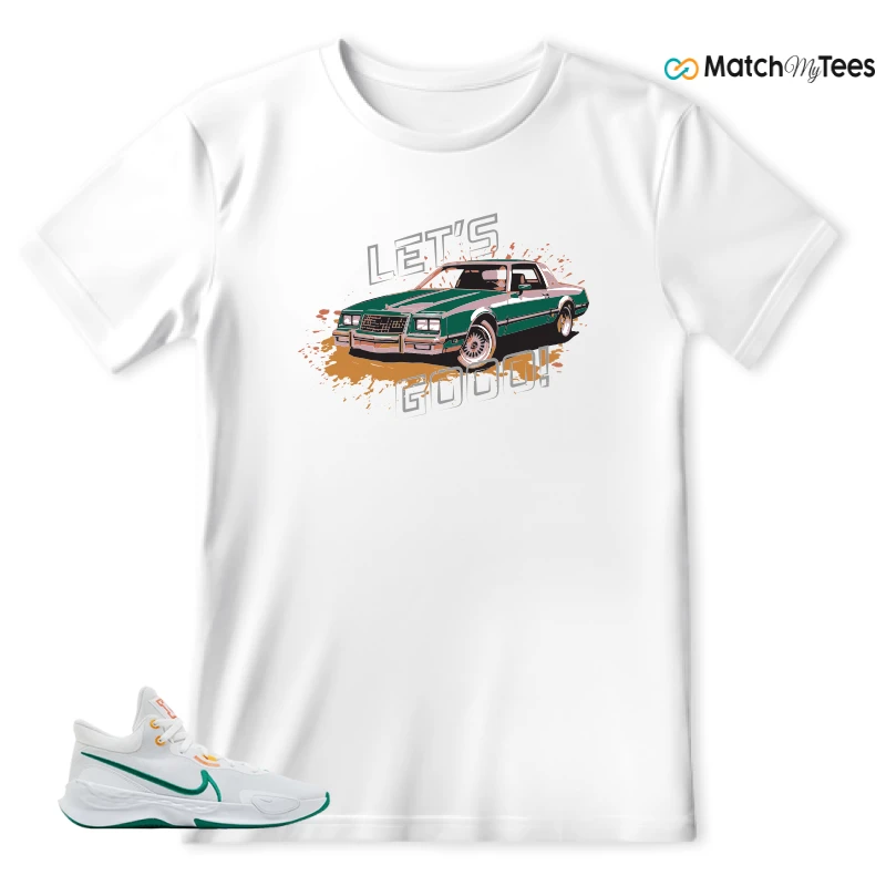 NIKE RENEW ELEVATE 3 WHITE MALACHITE SNEAKER Matching Tees t-shirt