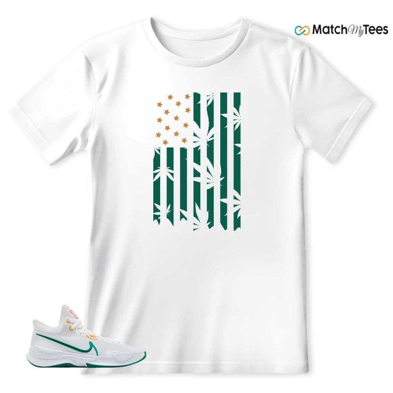 NIKE RENEW ELEVATE 3 WHITE MALACHITE SNEAKER Matching Tees t-shirt