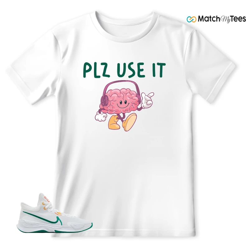 NIKE RENEW ELEVATE 3 WHITE MALACHITE SNEAKER Matching Tees t-shirt