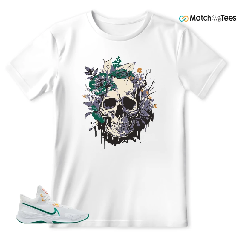 NIKE RENEW ELEVATE 3 WHITE MALACHITE SNEAKER Matching Tees T-shirt for Men