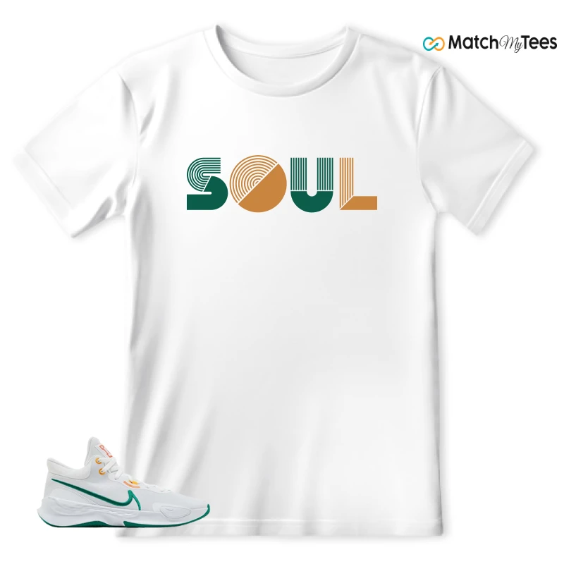 NIKE RENEW ELEVATE 3 WHITE MALACHITE SNEAKER Matching Tees t-shirt