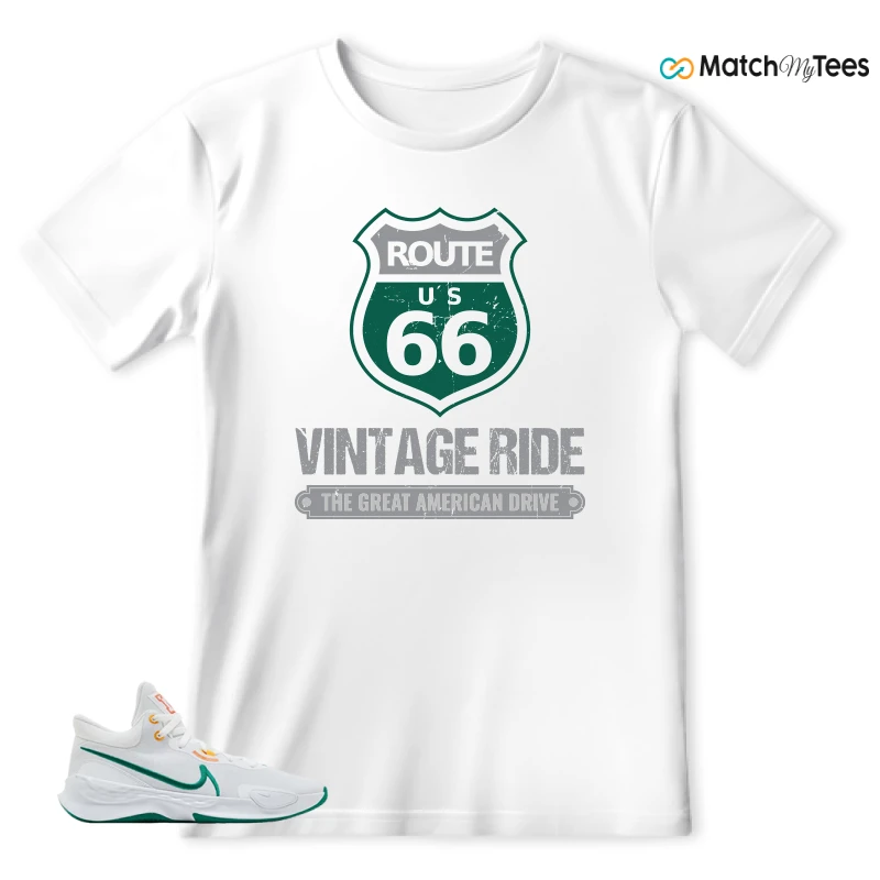 NIKE RENEW ELEVATE 3 WHITE MALACHITE SNEAKER Matching Tees t-shirt