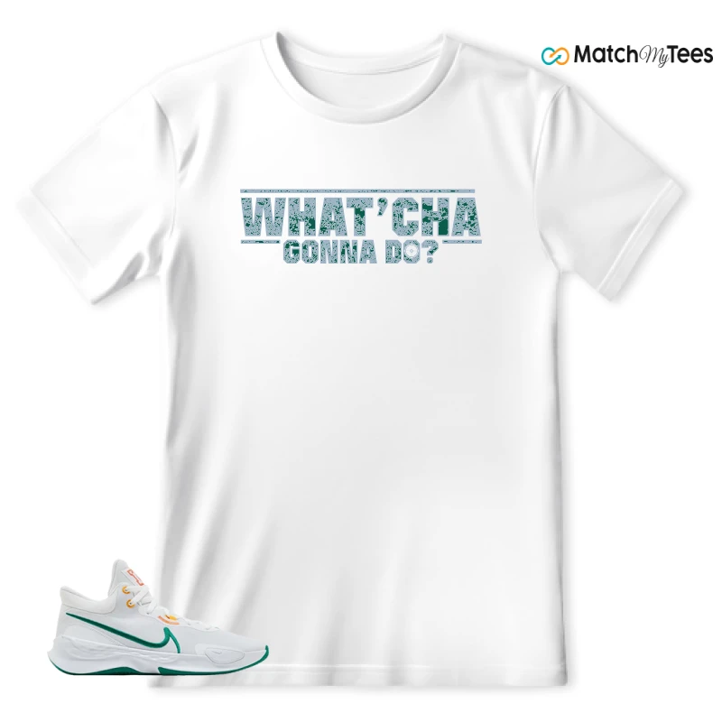 NIKE RENEW ELEVATE 3 WHITE MALACHITE SNEAKER Matching Tees t-shirt