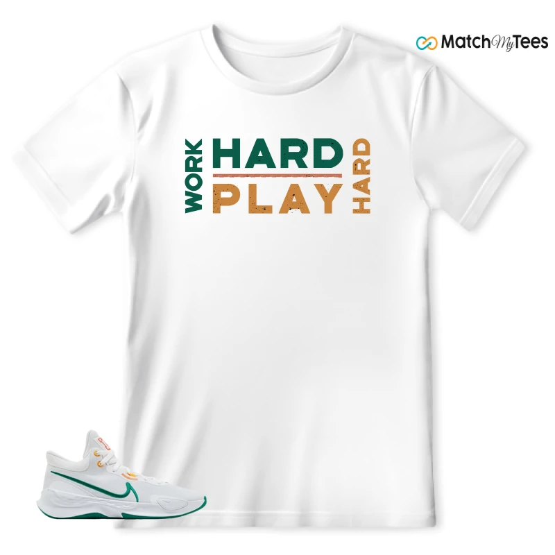 NIKE RENEW ELEVATE 3 WHITE MALACHITE SNEAKER Matching Tees t-shirt