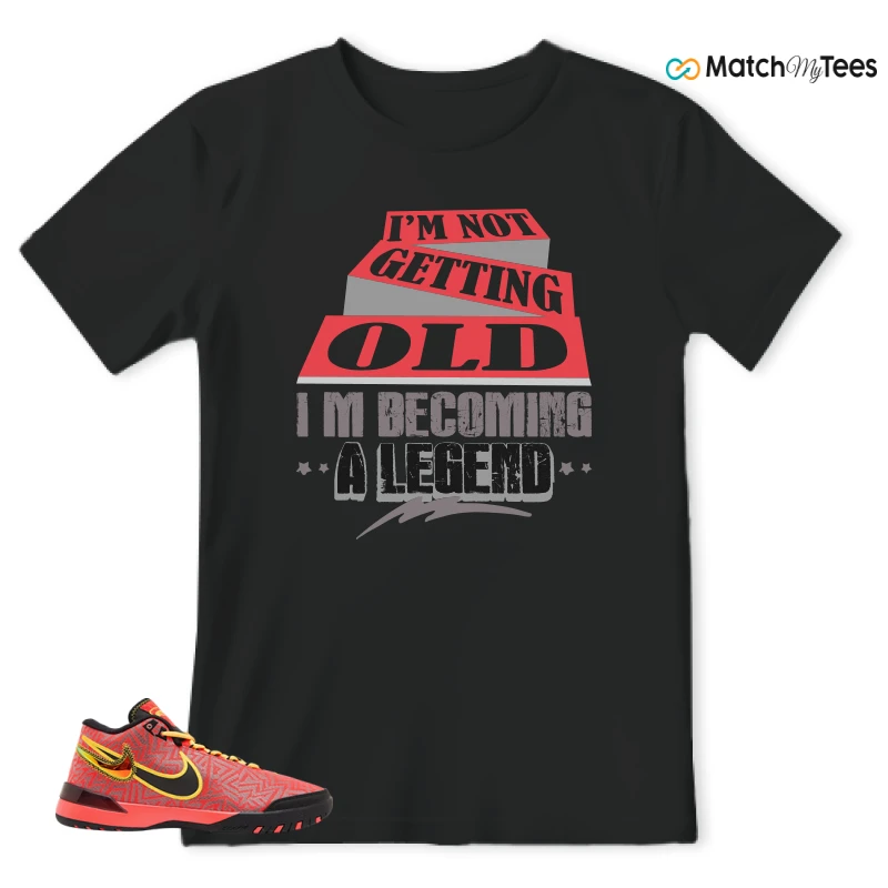 NIKE ZOOM LEBRON NXXT GENISUS BRIGHT CRIMSON SUNDIAL SNEAKER Matching Tees t-shirt