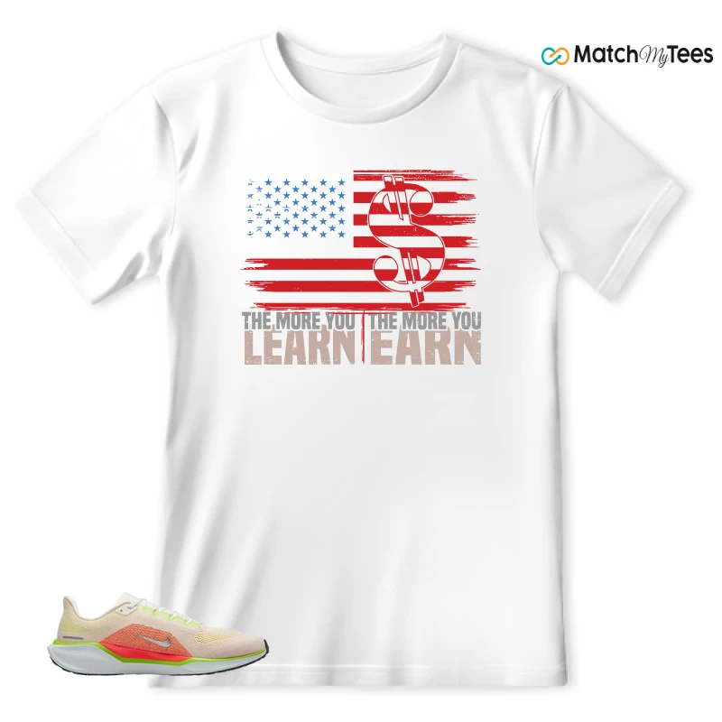 NIKE ZOOM PEGASUS 41 BRIGHT CRIMSON SNEAKER Matching Tees t-shirt