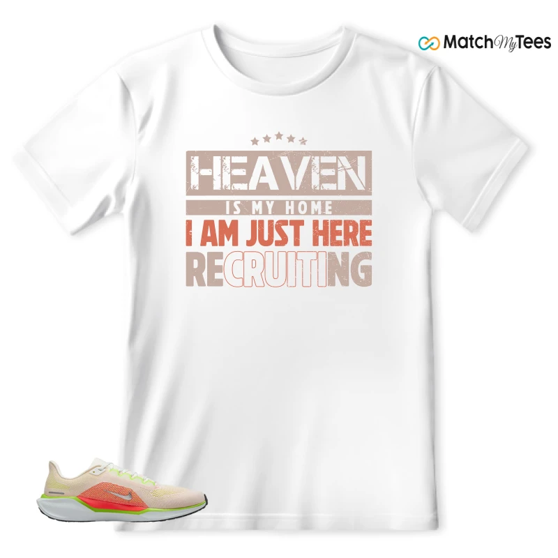 NIKE ZOOM PEGASUS 41 BRIGHT CRIMSON SNEAKER Matching Tees t-shirt