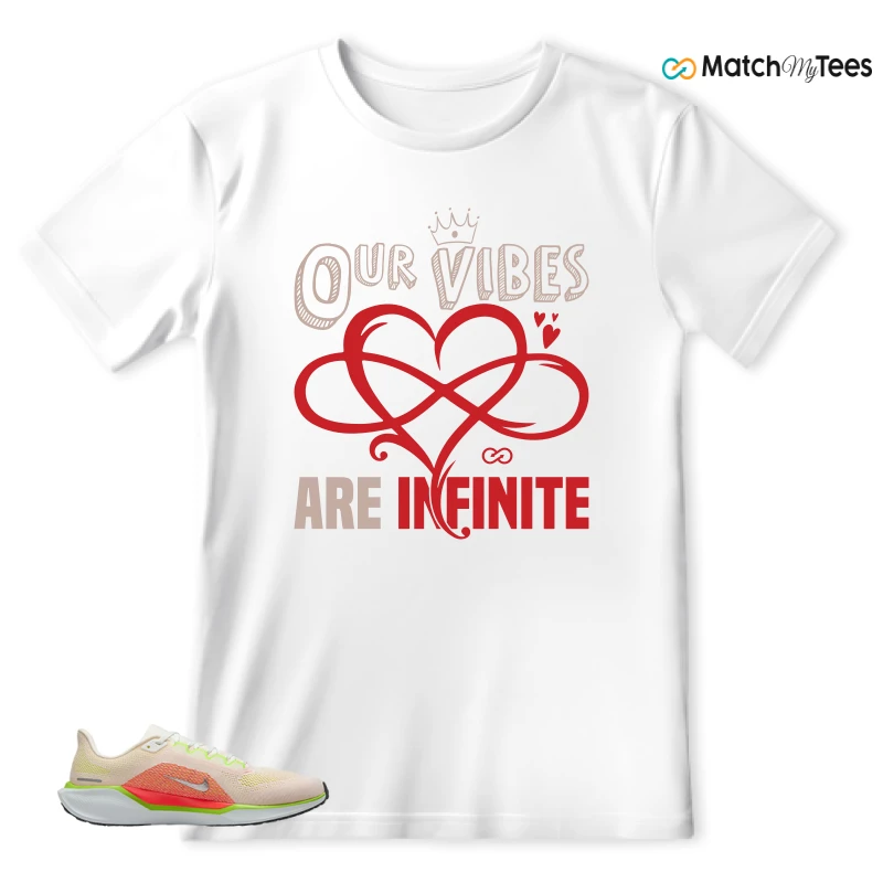 NIKE ZOOM PEGASUS 41 BRIGHT CRIMSON SNEAKER Matching Tees t-shirt