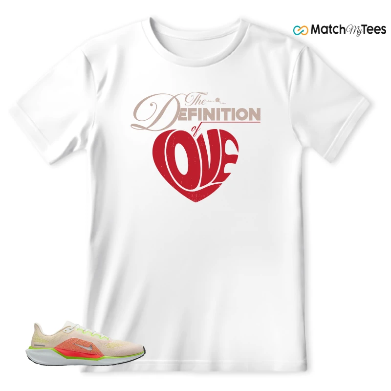 NIKE ZOOM PEGASUS 41 BRIGHT CRIMSON SNEAKER Matching Tees t-shirt
