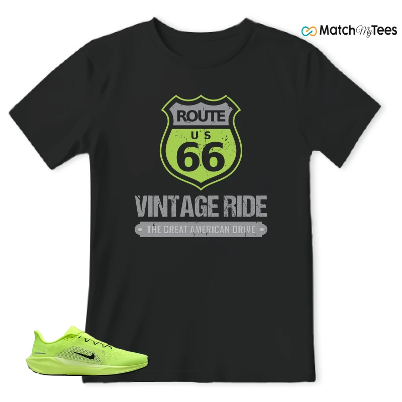 NIKE ZOOM PEGASUS 41 VOLT SNEAKER Matching Tees t-shirt