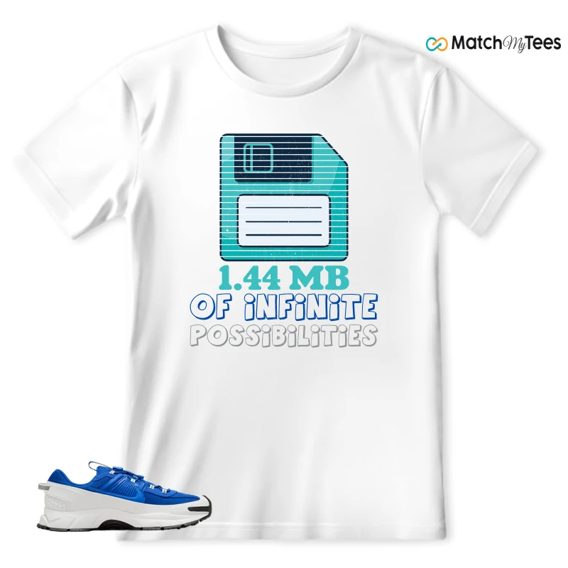 NIKE ZOOM VOMERO 5 ROAM RACER BLUE SNEAKER Matching Tees t-shirt