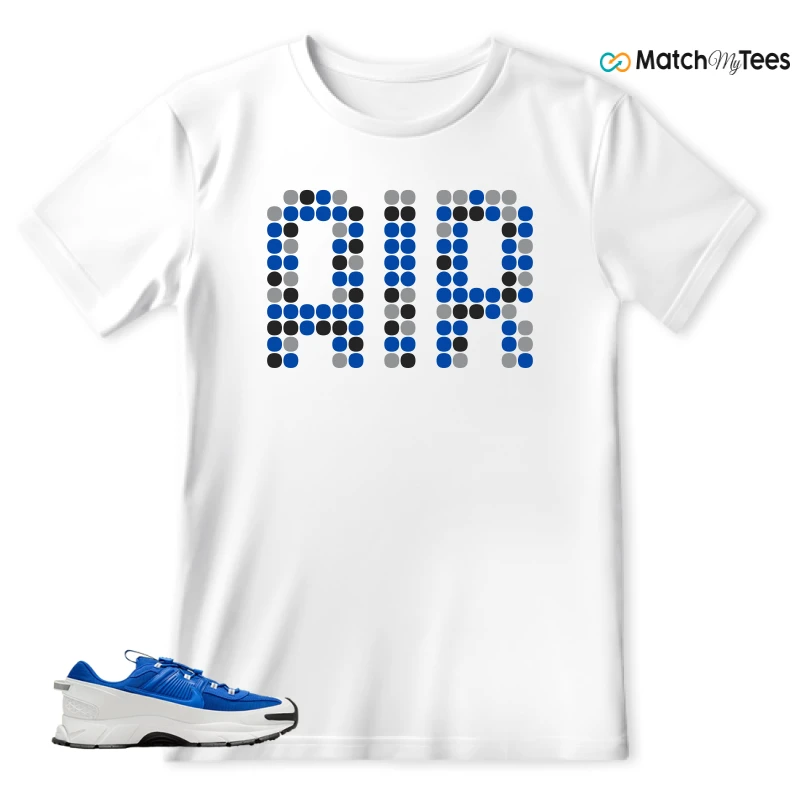 NIKE ZOOM VOMERO 5 ROAM RACER BLUE SNEAKER Matching Tees T-shirt for Men
